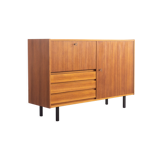 Enfilade high 60s, walnut, restored