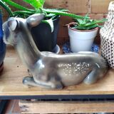 Large ceramic fawn or doe.