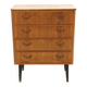 Scandinavian teak chest of drawers, Sweden, 1950