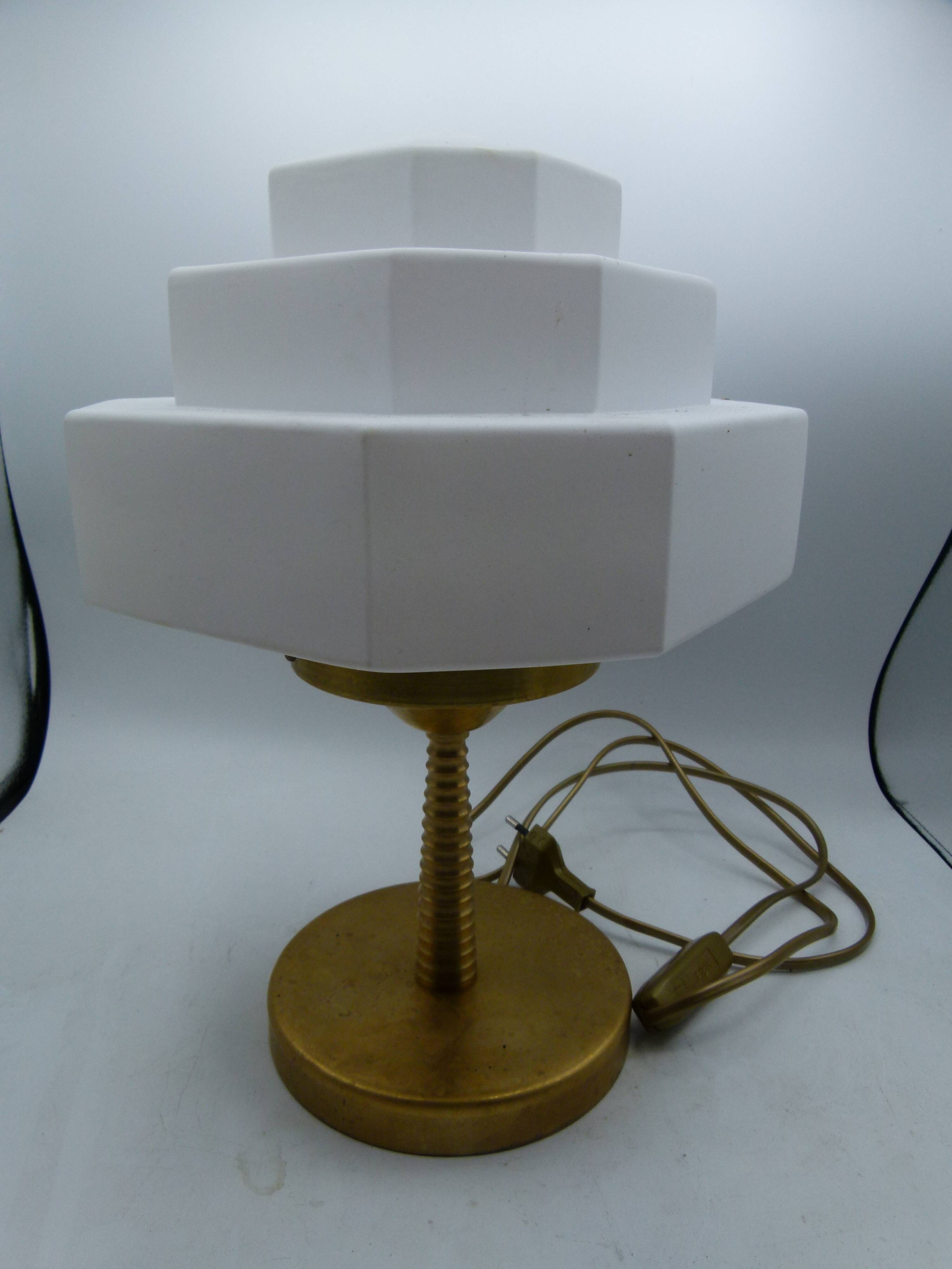 Pair of lamps art deco XXeme