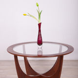 Round teak Astro coffee table by Victor Wilkins for G-Plan, 1950