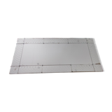 Art Deco mirror with beveled edges