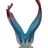 Large Murano cut vase