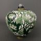Ball-shaped cloisonné vase by Jingfa China 20th floral decor