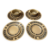 Set of 8 plates and 2 bowls