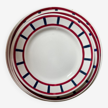 Basque Montereau plates