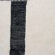 Berber rug in natural wool