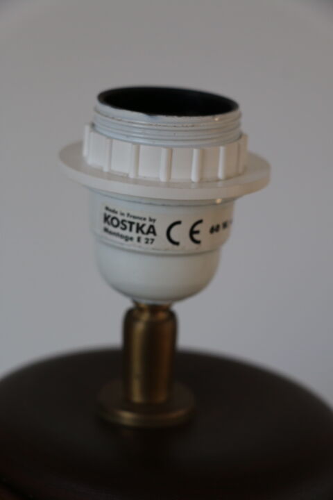 Kostka ceramic and wood lamp foot 400mm