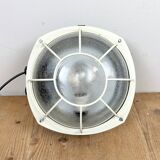 Industrial bakelite wall or ceiling light from Elektrosvit, 1980s
