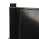 Vintage Breuer style leather chair B32/34 Italian Design in black