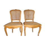 Vintage French wooden chairs