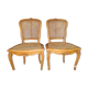 Vintage French wooden chairs
