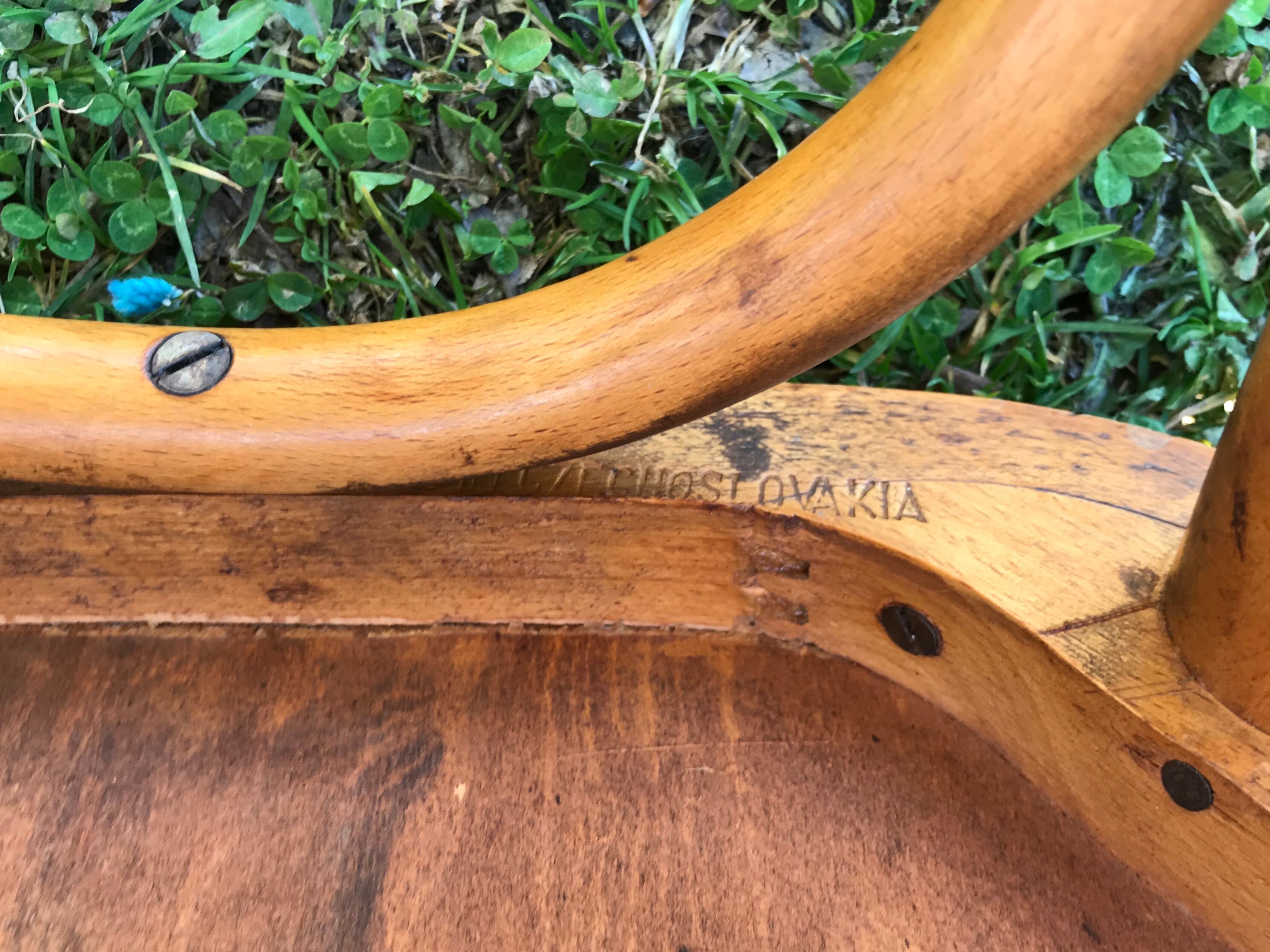 Czechoslovak bistro chair