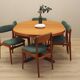 Set of six teak chairs, Danish design,  N. & K. Bundgaard Rasmussen