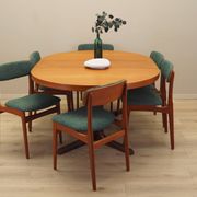 Set of six teak chairs, Danish design,  N. & K. Bundgaard Rasmussen