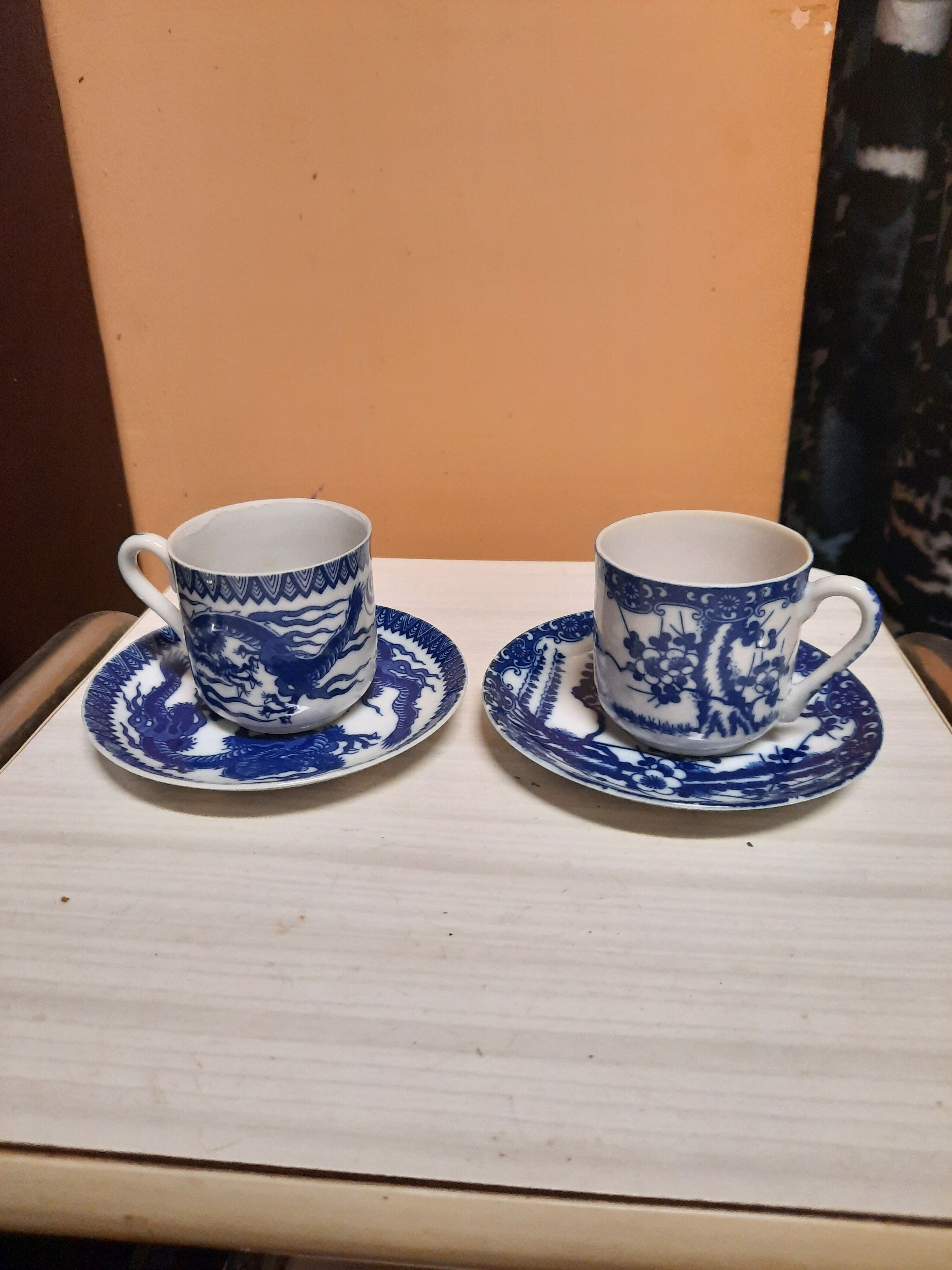 Two of the coffee cups