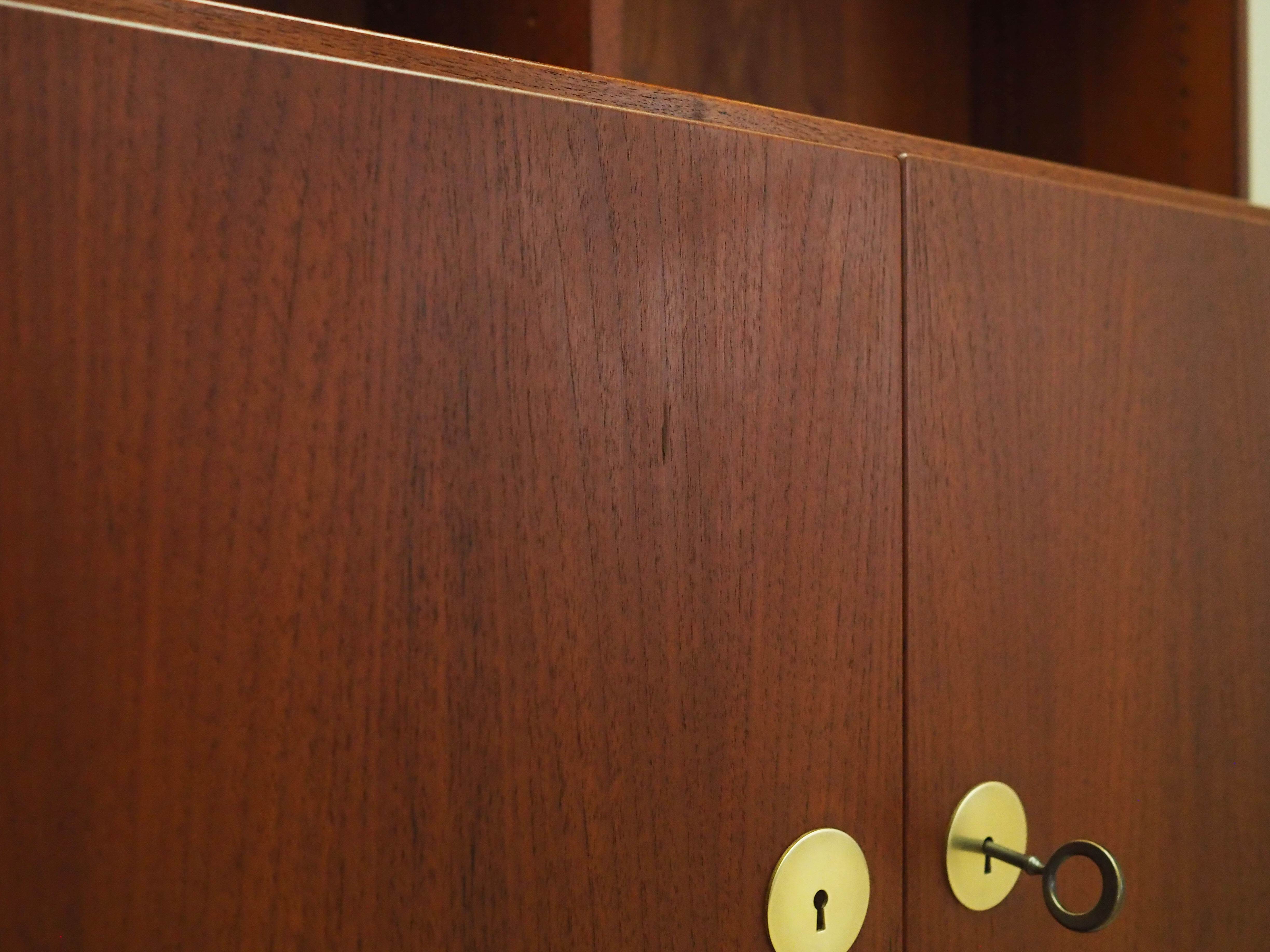 Teak bookcase, Danish design, 1960s, designer Børge Mogensen