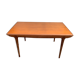 Extendable vintage scandinavian dining table