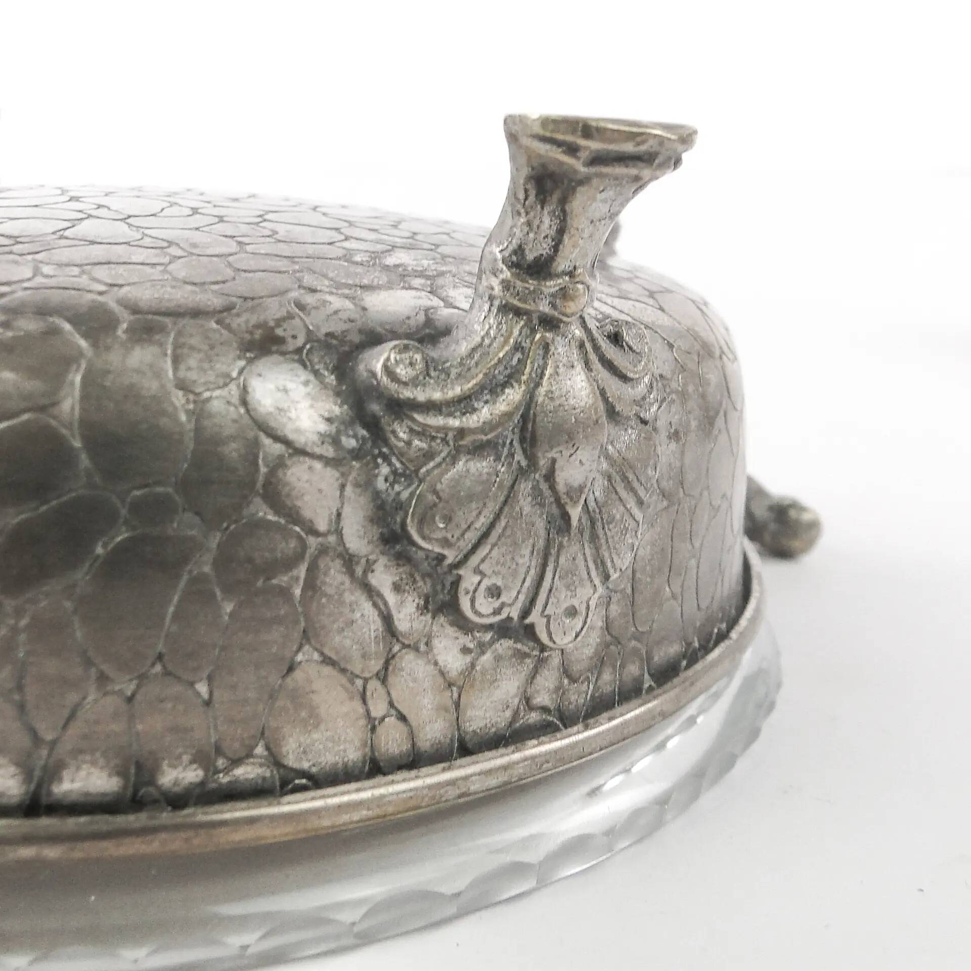 Eclectic fruit bowl, silver-plated brass, WMF, Germany, 19th century
