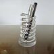 Spring pencil holder in plexiglass 70s 80s