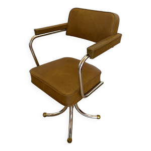 Fauteuil de Bureau Pivotant - camel