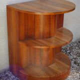 Art deco shelf walnut