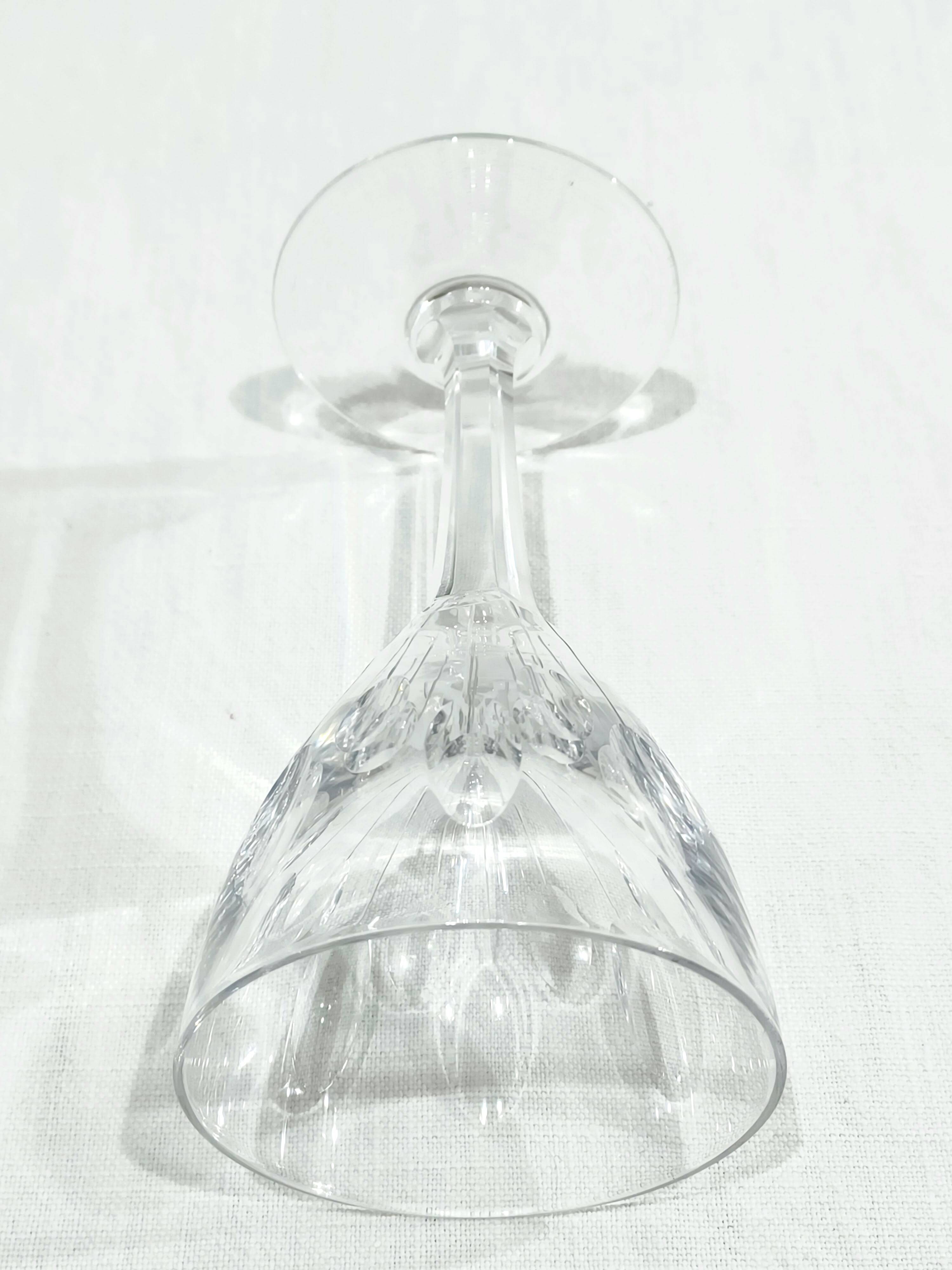 Val Saint Lambert - 12 Nestor Hamlet Liqueur Glasses