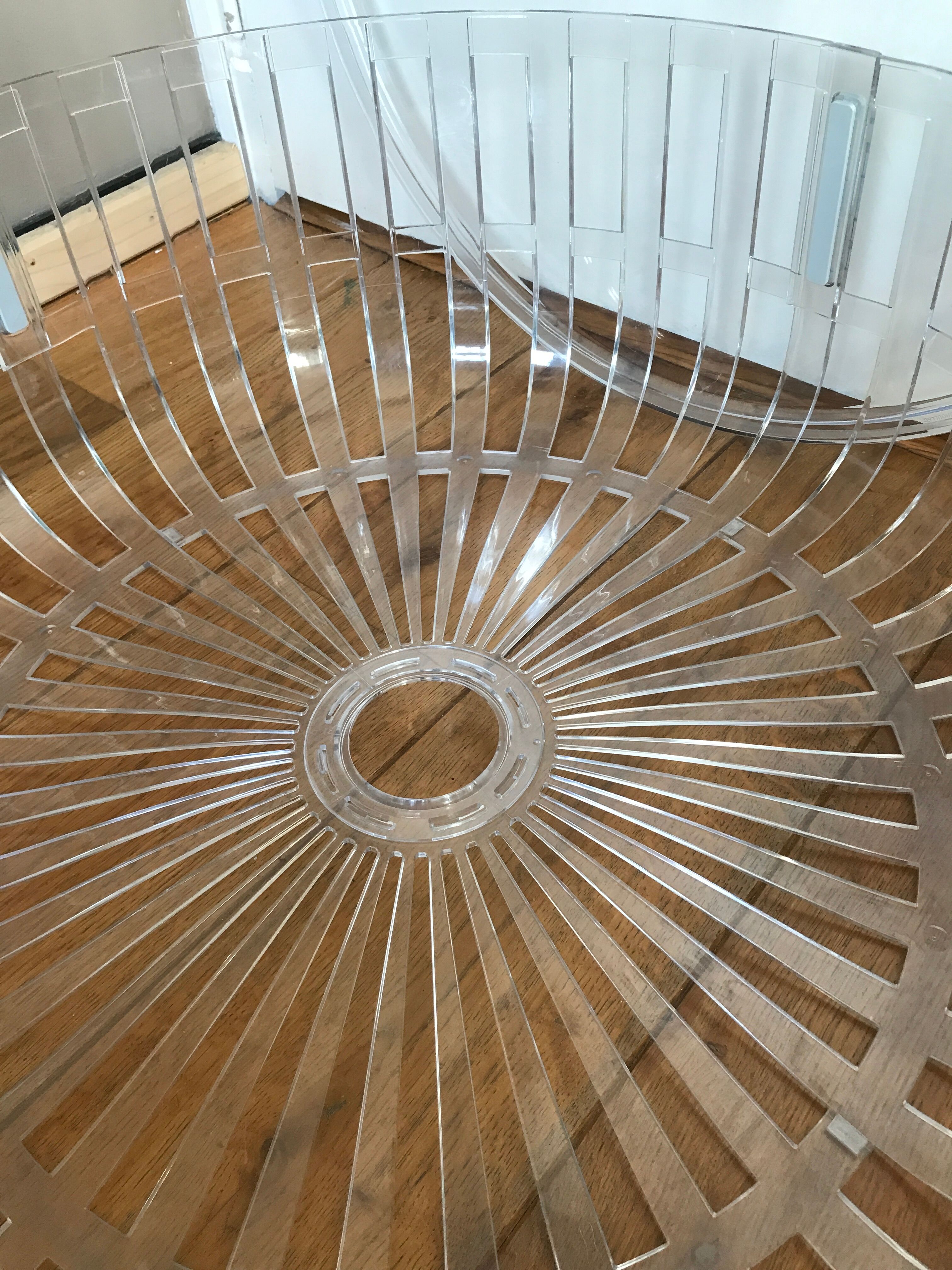 Coffee table by frères Bouroulec edition Kartell