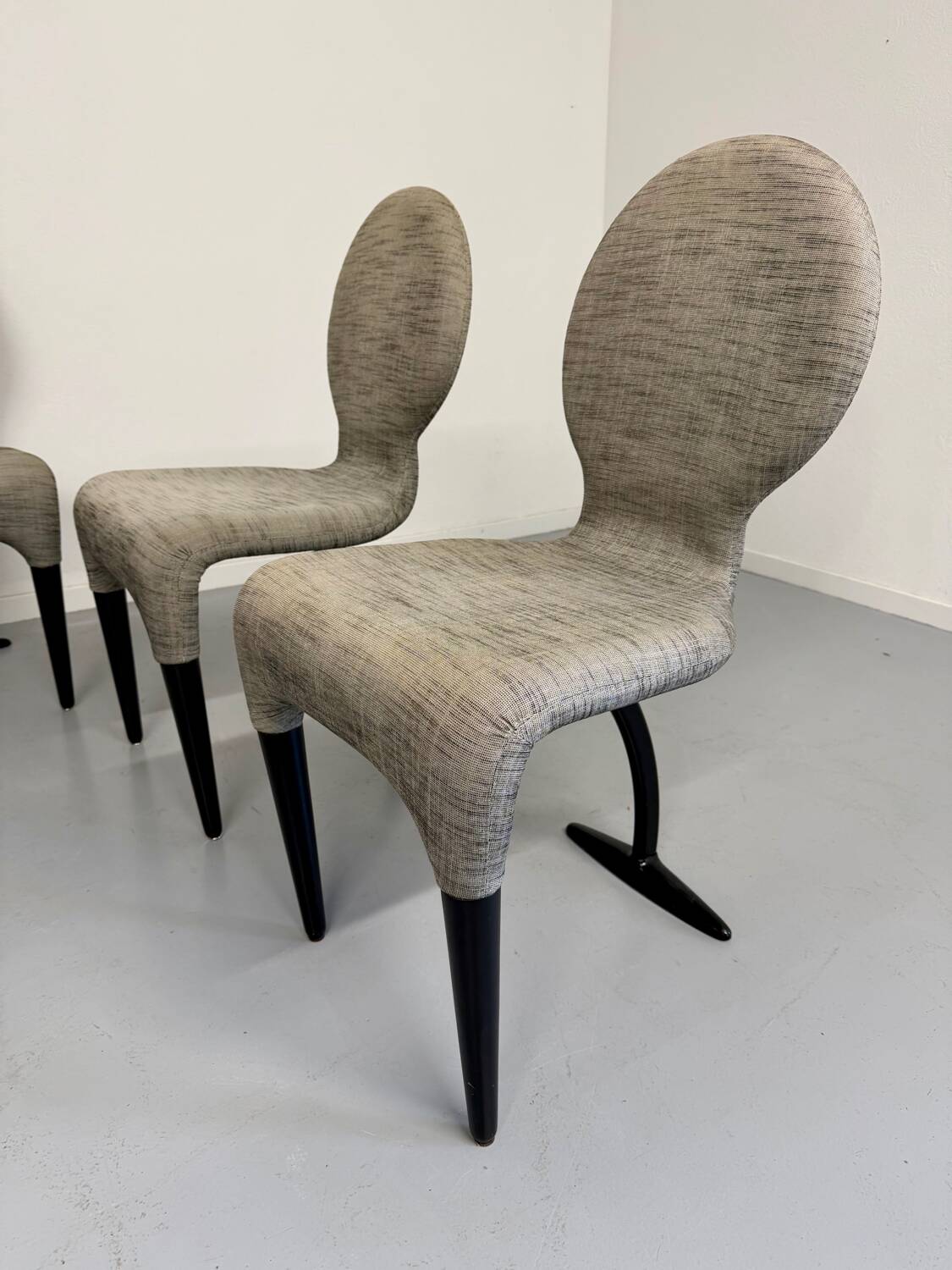Lot de 6 chaises modèle Fido design Antonio Citterio pour Moroso an 90