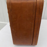Vintage leather suitcase