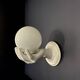 Pair of Pop Art "Globes on hands" ceramic wall lights - 1980.