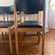 Lot de six chaises Scandinave vintage