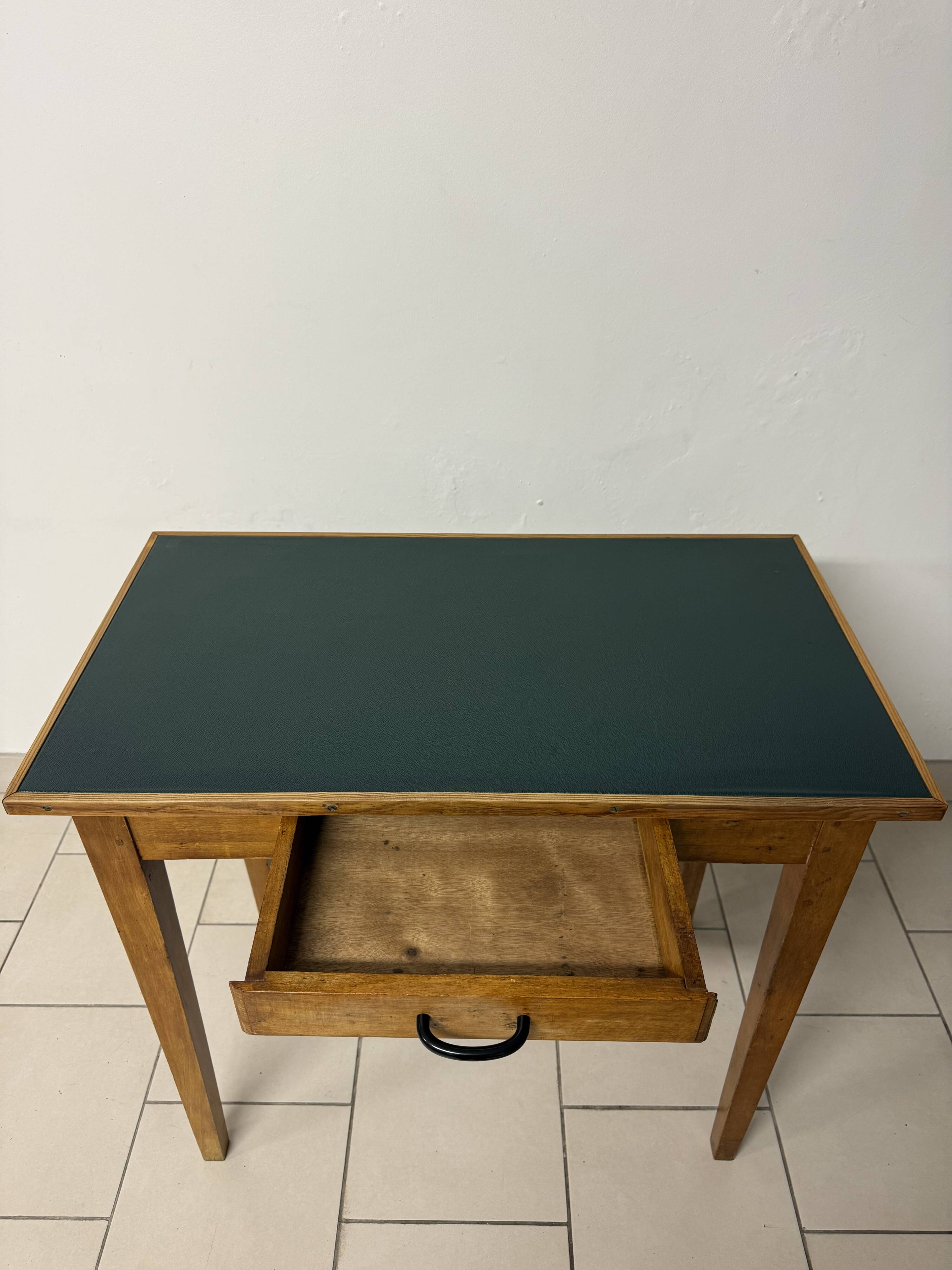 Bureau écolier bois vintage