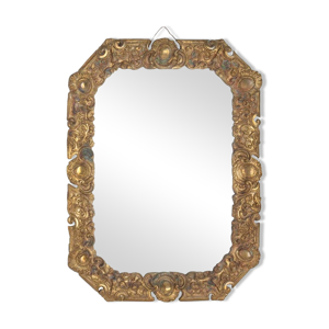 Miroir en bronze doré