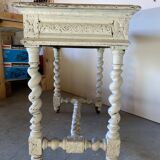 19th century Jacobean style drawer table