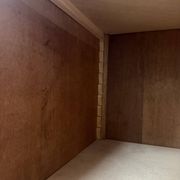 Large renovated country antique wardrobe