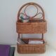Rattan wall or table shelf