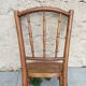 Bistro chair sitting canus