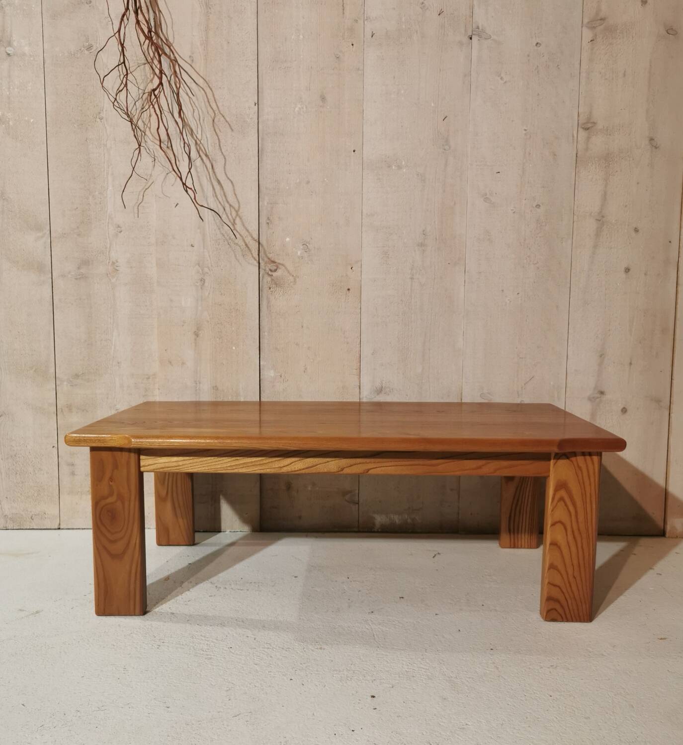 Coffee table in elm