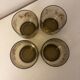 Vintage set of 4 Luminarc Tivoli water glasses