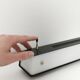 Arlus House metal plexiglass horizontal lamp, France, 1960
