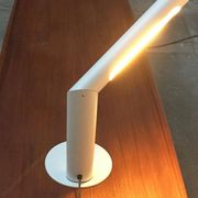 Lampe de table minimaliste en métal allemand de Brendel Leuchten, années 1970