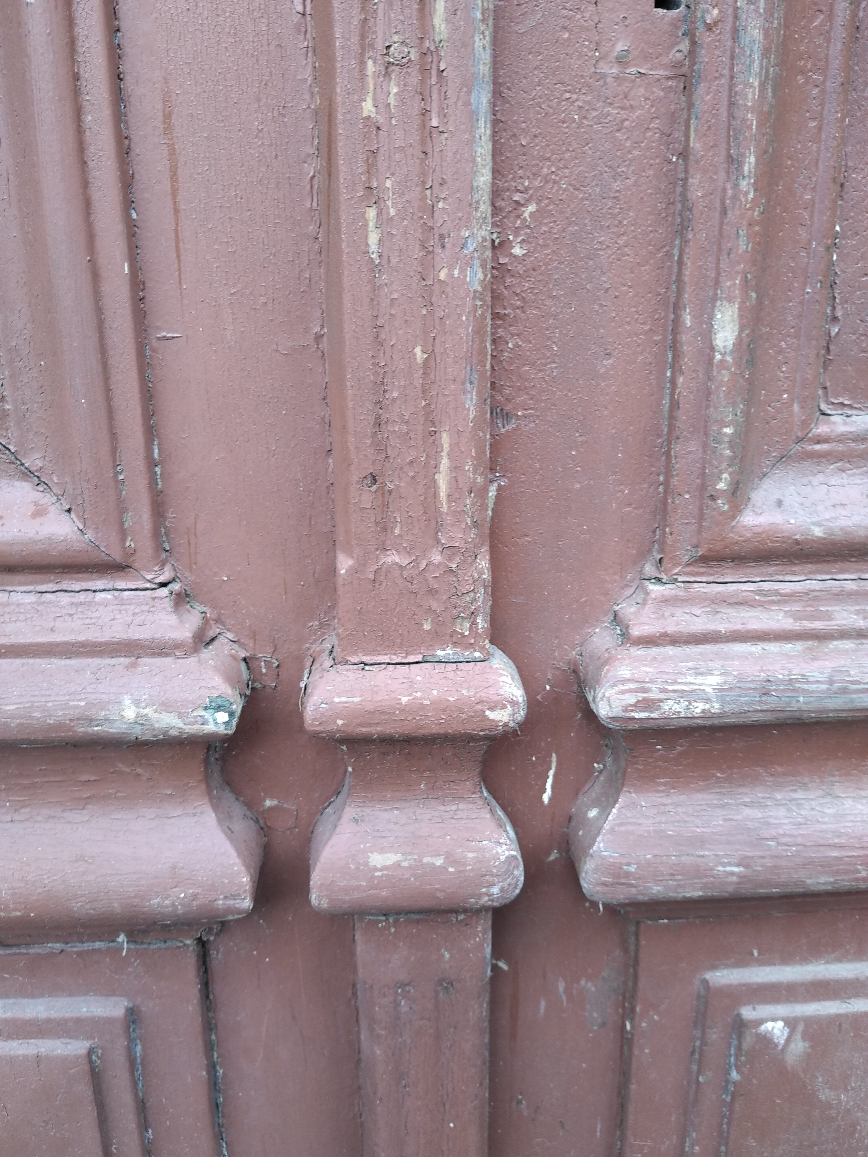 Old entrance door
