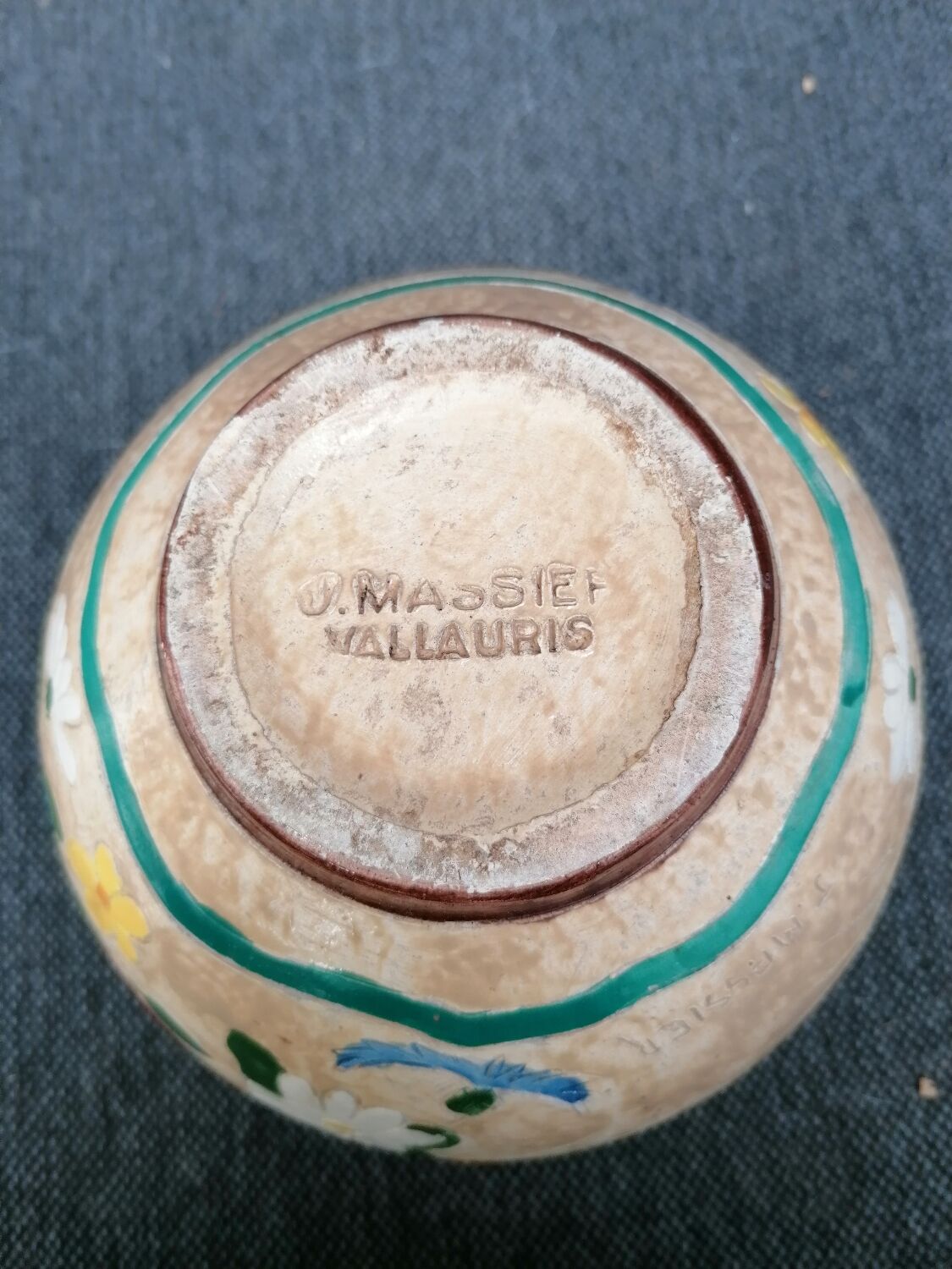 Vase Vallauris Jérôme Massier