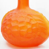 French Art Nouveau Vase in Glass Paw - 1900s