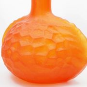 French Art Nouveau Vase in Glass Paw - 1900s