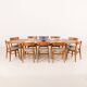 Arne Vodder extra long 290 cm teak extension table, for Sibast, Denmark 1960s