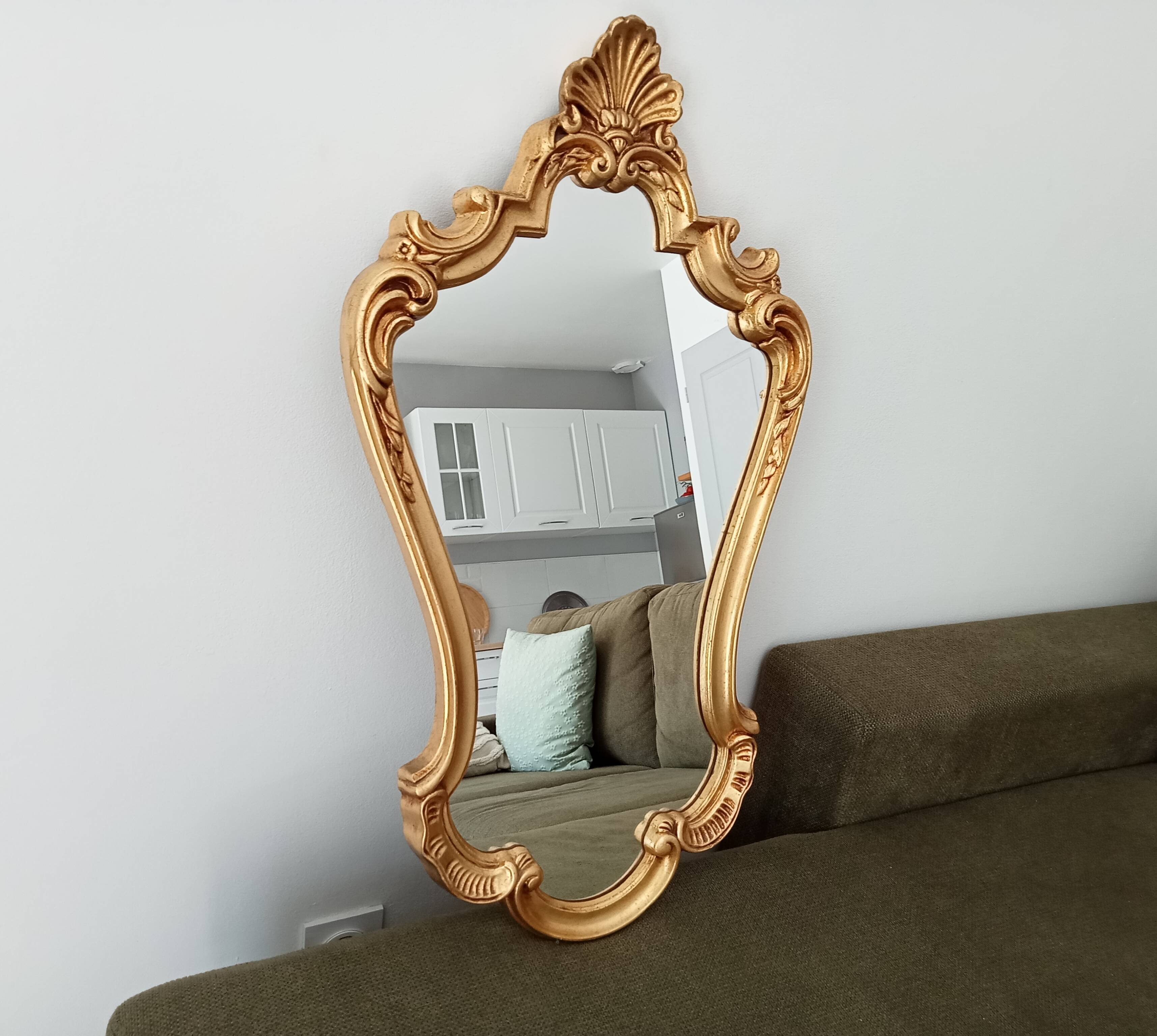 Vintage Rococo Louis XV style mirror 80*46cm