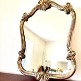 Miroir coquille Louis XV