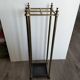 Antique brass umbrella door